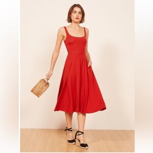 NWOT - Reformation Rou Knit Midi Dress XS